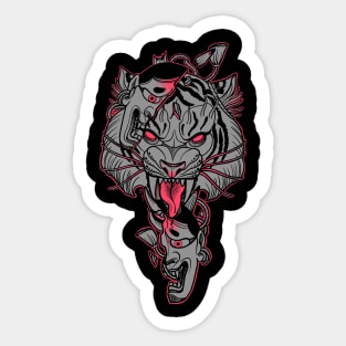 Tiger hannya Sticker